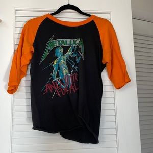 Vintage Metallica Baseball Tee
